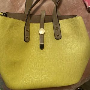 Bright Yellow Purse